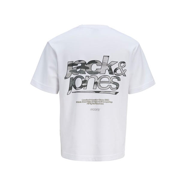 Bright White - Jack and Jones - Men's T-Shirt