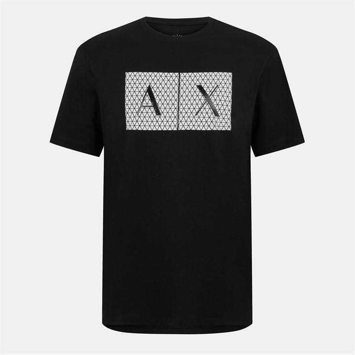 Armani Exchange Men's Black T-Shirt in Size L, Sports Direct