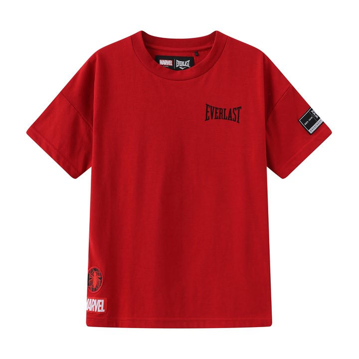 Everlast Boys Red Spiderman Sports T-Shirt  in Size 7 - 8 Years, Sports Direct
