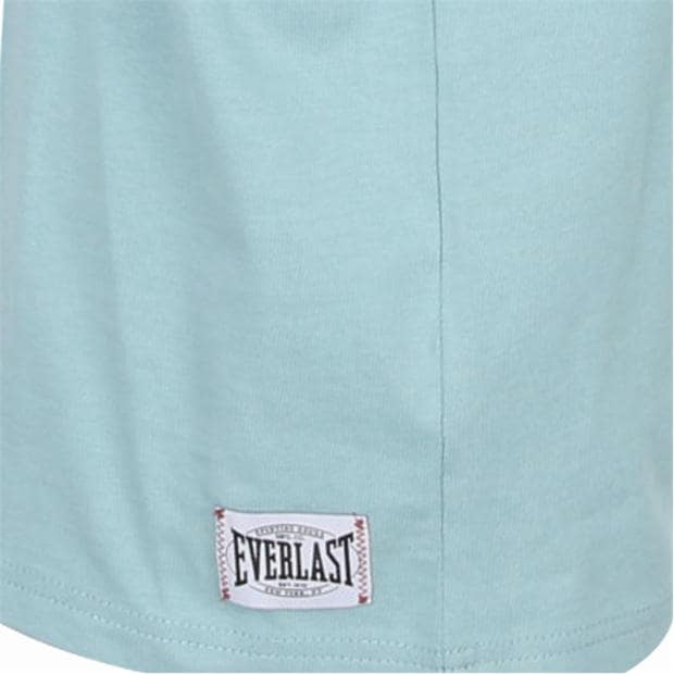 Blue - Everlast - Men's D Print Cotton Short Sleeve T-Shirt