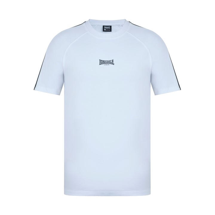 Lonsdale Men's White Regular Fit T-Shirt in Size XL, Sports Direct