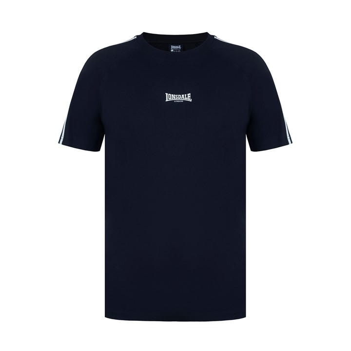 Lonsdale Men's Black Regular Fit T-Shirt in Size XL, Sports Direct