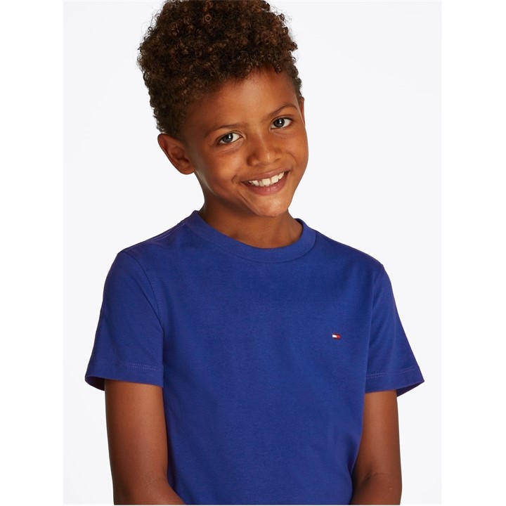 Tommy Hilfiger  Kids Blue Original T Shirt 's in Size 8 - 9 Years, Sports Direct
