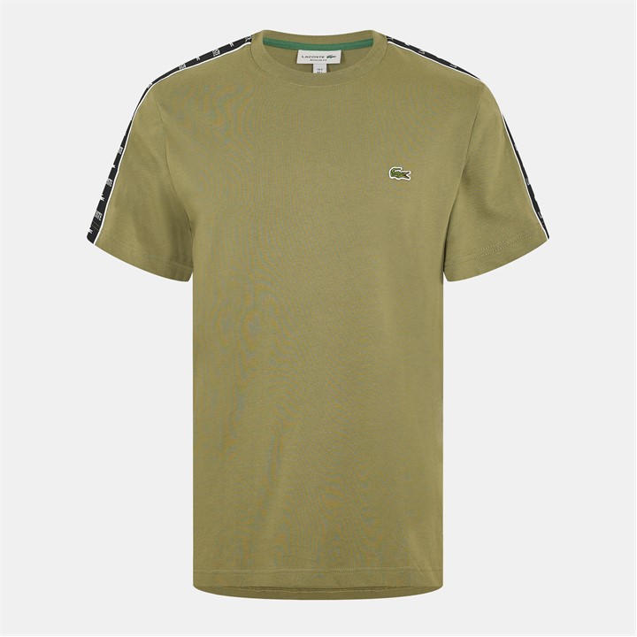 Lacoste Men's Green Regular Fit T-Shirt in Size XS, Sports Direct