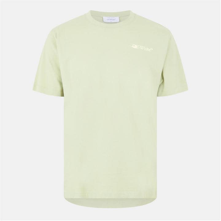 Off White Men's Green Ink Arrow T-Shirt in Size L, Sports Direct