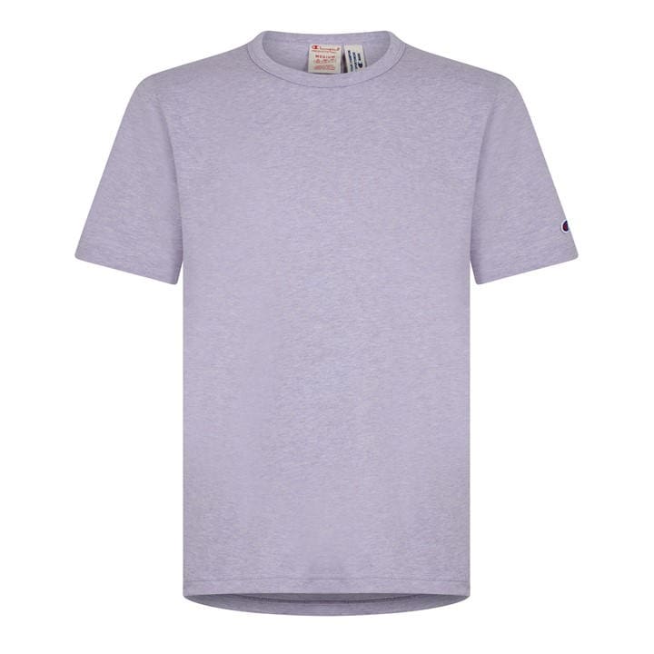 Champion Men' Purple Crewneck T-Shirt in Size S, Sports Direct