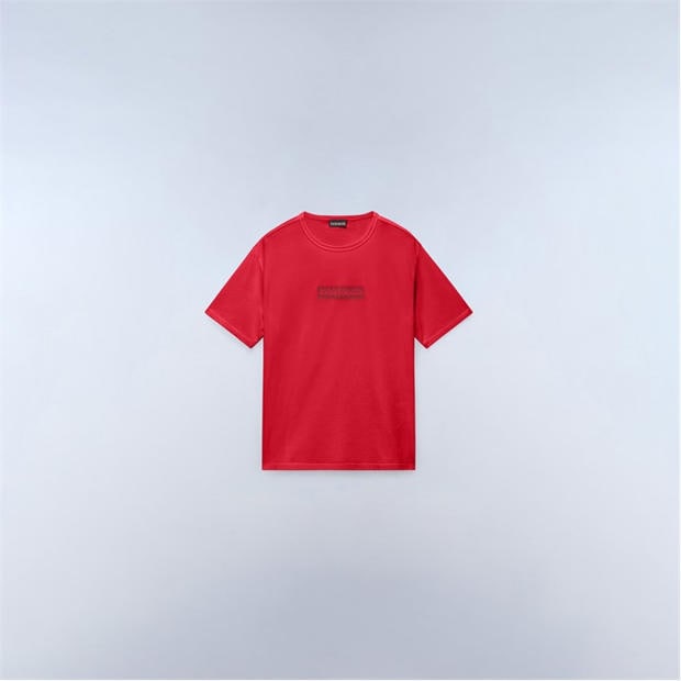 Red RAQ - Napapijri - Napa Box Logo Tee Juniors