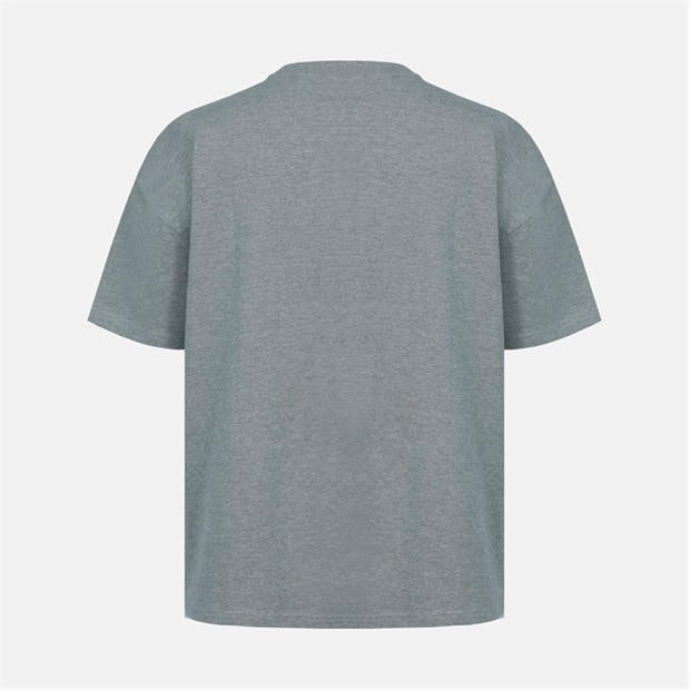 Charcoal - Everlast - Men's Graphic Cotton Short Sleeve Oversized Fit T-Shirt