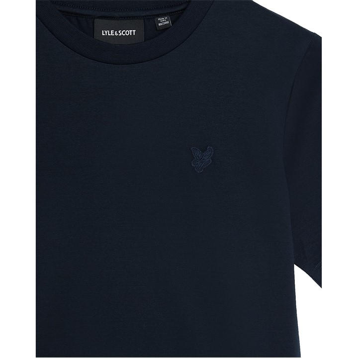 Lyle And Scott Boys Blue Kids' Tonal T-Shirt in Size 10 - 11 Years, Sports Direct