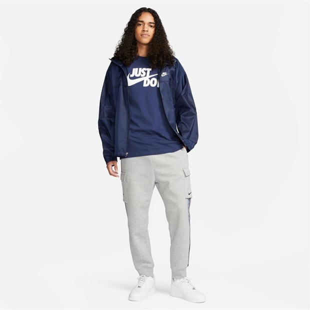 Midnight Navy - Nike - Just Do It Swoosh T-Shirt Mens