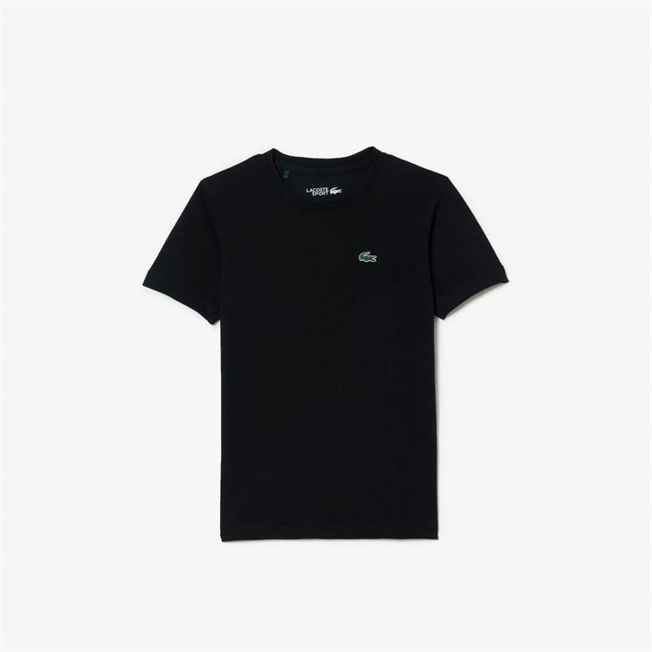Lacoste Boys Black Kids' T-Shirt, Sports Direct