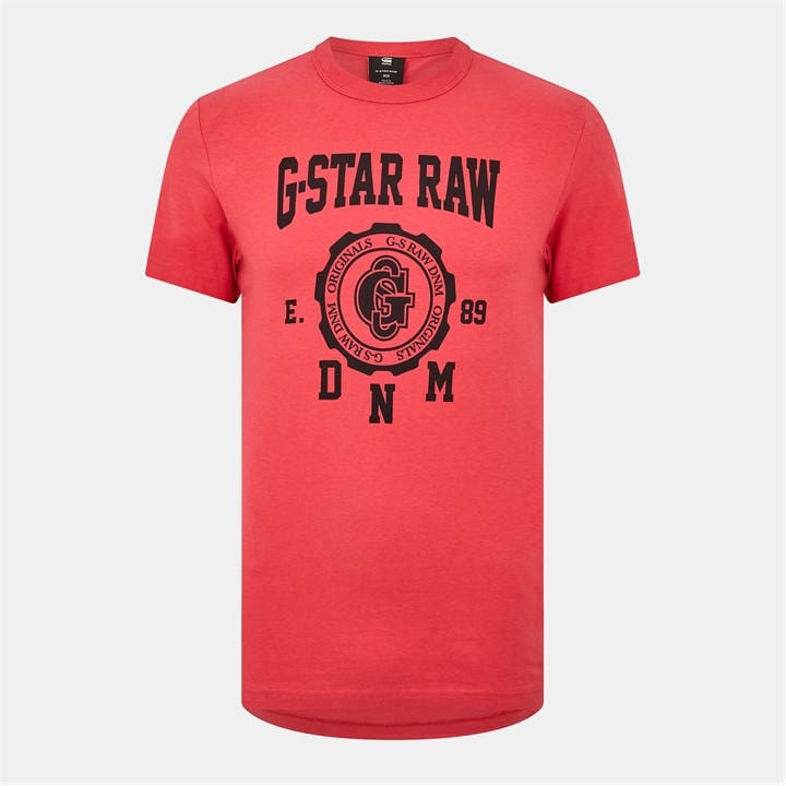 G Star Men's Blue Collegic T Shirt in Size XS, Sports Direct