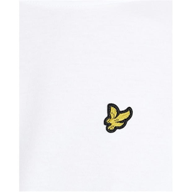 White - Lyle and Scott - Lyle & Scott Kids Plain Cotton T-Shirt
