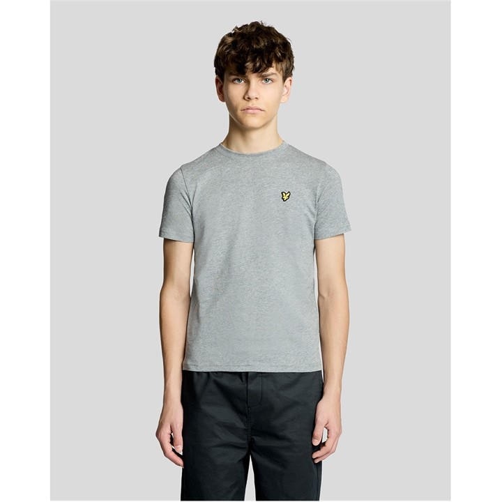 Lyle And Scott Boys Grey Lyle & Scott Kids Plain Cotton T-Shirt in Size 10 - 11 Years, Sports Direct