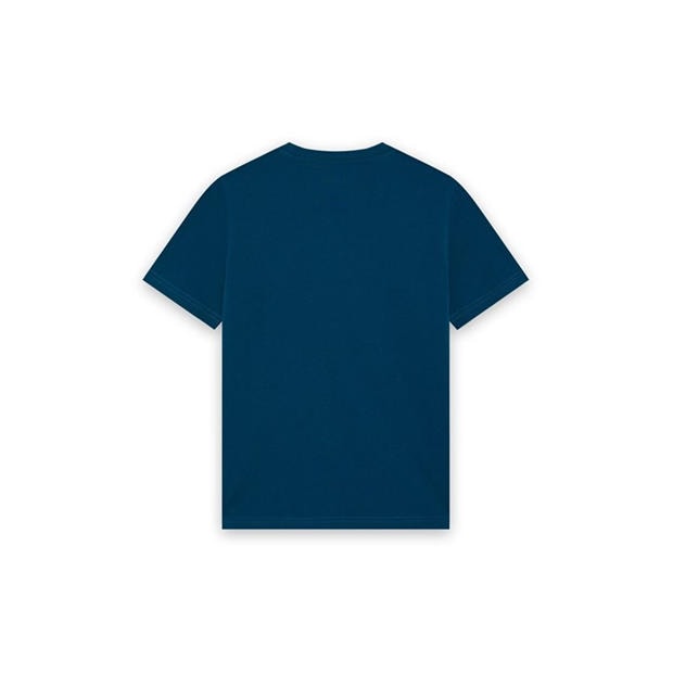 Blue - Lyle and Scott - Lyle & Scott Kids Plain Cotton T-Shirt
