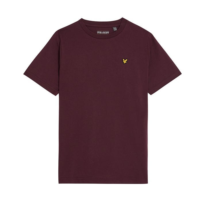 Lyle And Scott Boys Red Kids' Regular Fit Sports T-Shirt in Size 7 - 8 Years, Sports Direct