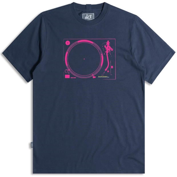Navy - Peaceful Hooligan - Men's Peaceful Deck Regular Fit T-Shirt