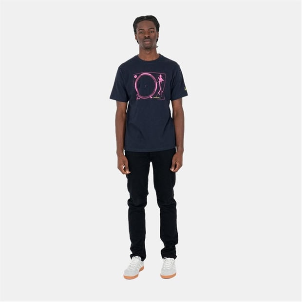 Navy - Peaceful Hooligan - Men's Peaceful Deck Regular Fit T-Shirt