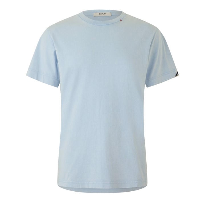 Replay Men' Blue T-Shirt in Size S, Sports Direct