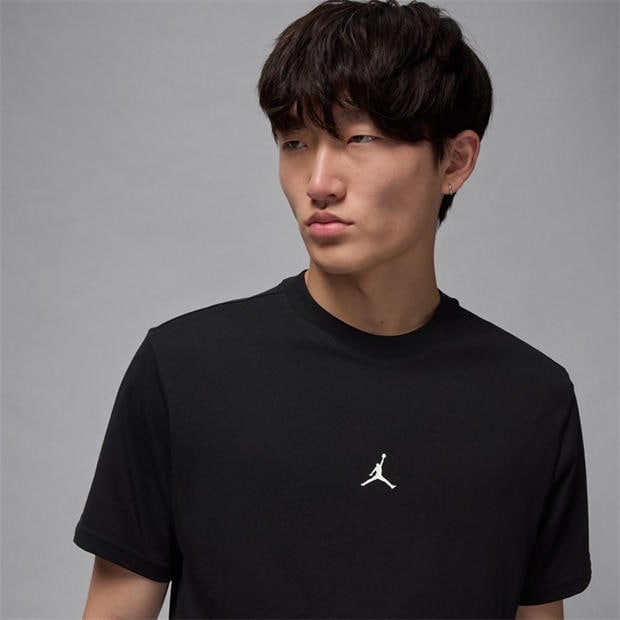 Black - Air Jordan - Men's Small Logo Regular Fit T-Shirt