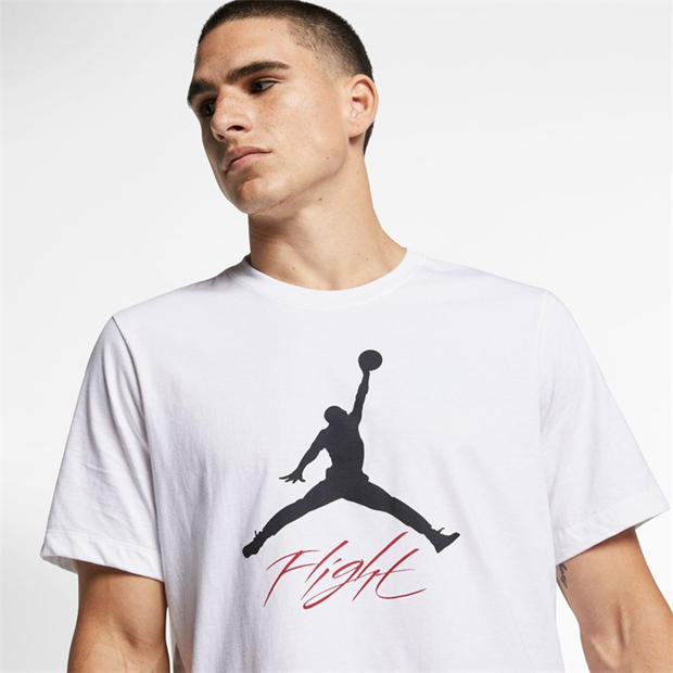 Biały/Czarny - Air Jordan - AJ Jumpman T-Shirt Mens