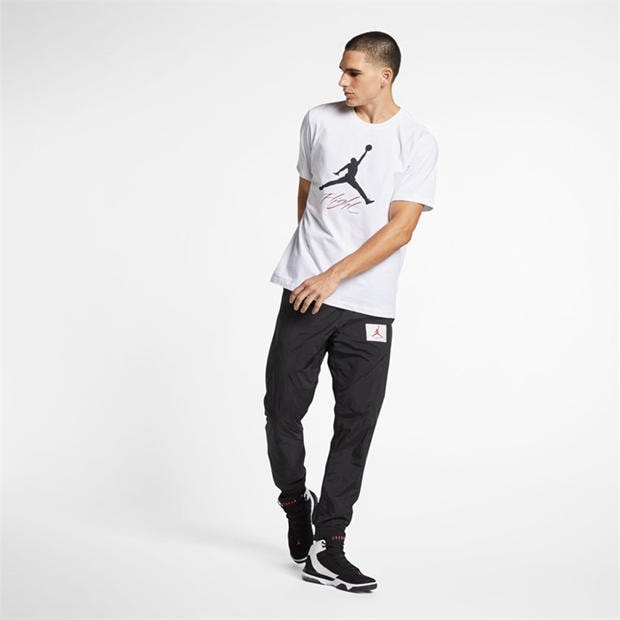 Biały/Czarny - Air Jordan - AJ Jumpman T-Shirt Mens