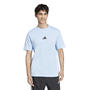 Glow Blue/Black - adidas - Adidas SL SJ Tee Sn00
