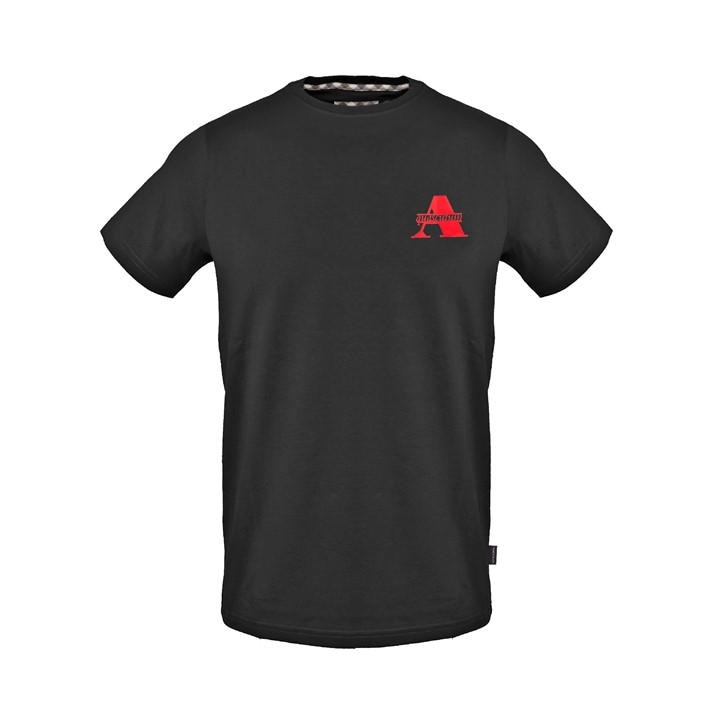Aquascutum Men's Black T-Shirt in Size M, Sports Direct