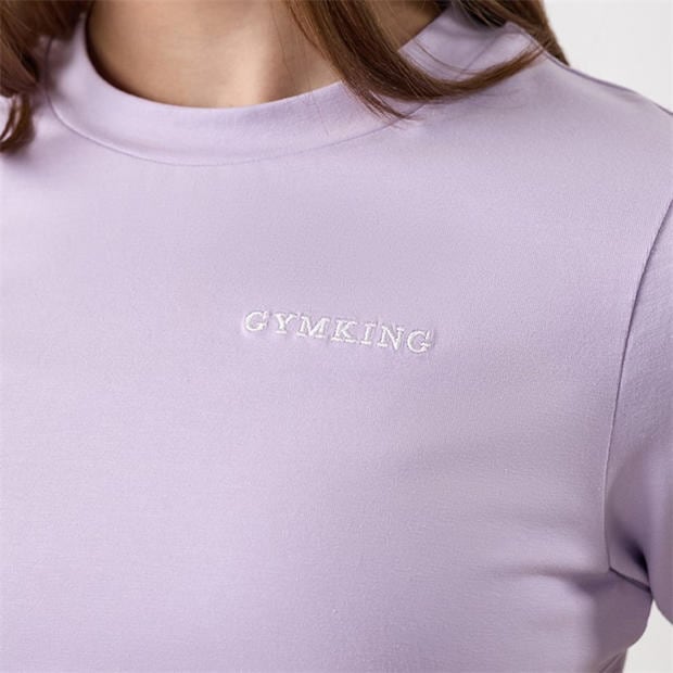 Hyacinth - Gym King - Gym King Kids 365 Fitted Tee - Hyacinth