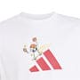 White - adidas - Adidas Sports Tee Jn64