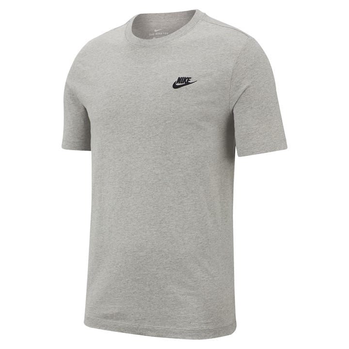 Nike Men's Grey Sportswear Club T-Shirt in Size XS, Sports Direct