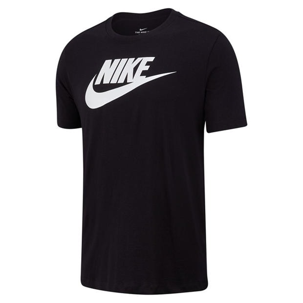 Black LL - Nike - Sportswear Club T-Shirt Mens