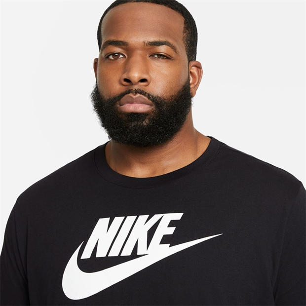 Black LL - Nike - Sportswear Club T-Shirt Mens