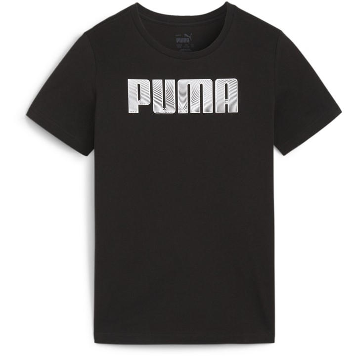Puma Mass Merchants Tee B T-Shirt Unisex Kids - Black