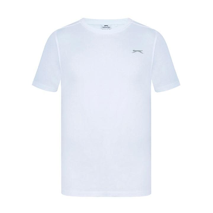 Slazenger Men's White Plain T-Shirt in Size 4XL, Sports Direct