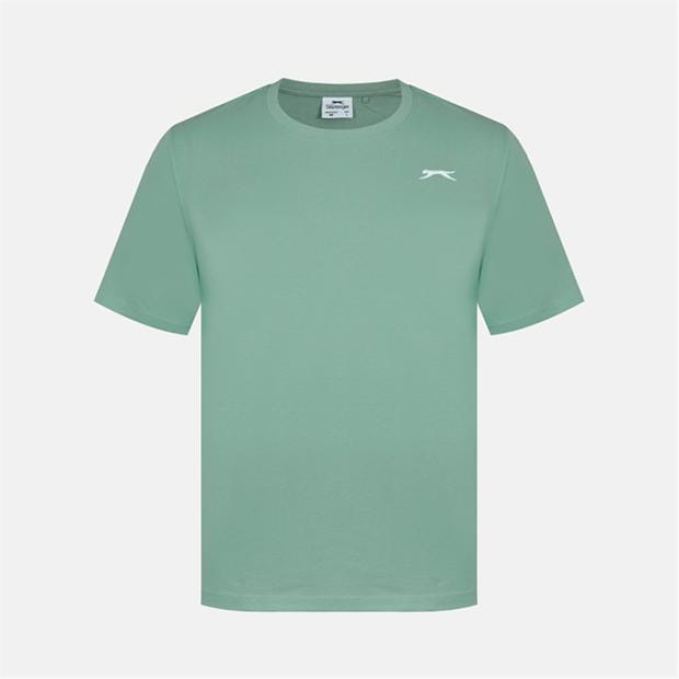 Light Green - Slazenger - Plain T-Shirt Mens