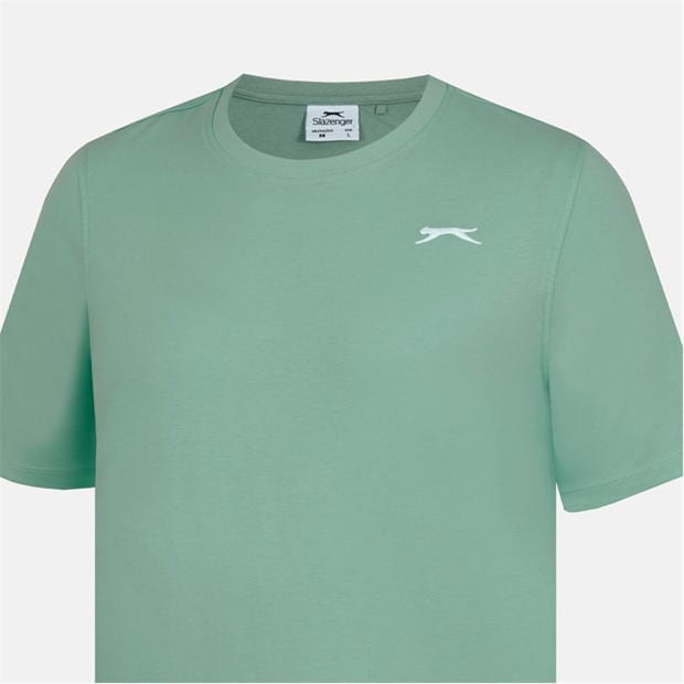 Light Green - Slazenger - Plain T-Shirt Mens