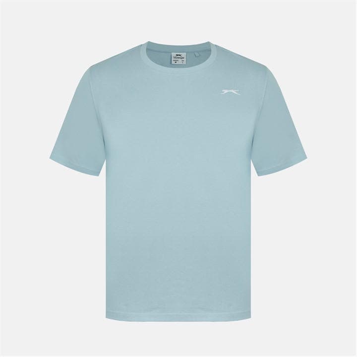 Slazenger Men's Blue Plain T-Shirt in Size L, Sports Direct