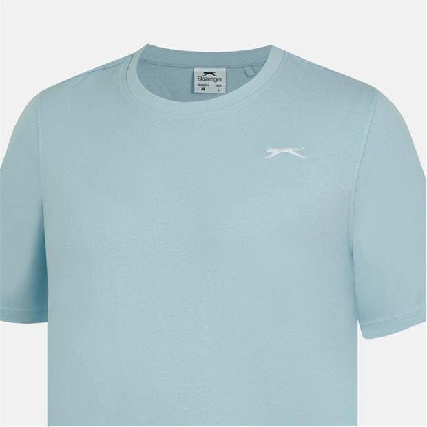 Light Blue - Slazenger - Plain T-Shirt Mens