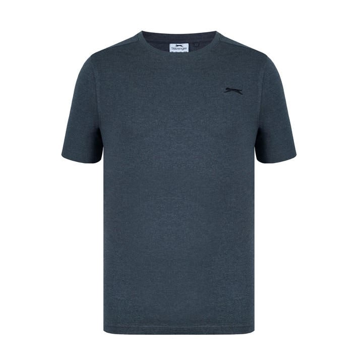 Slazenger Men's Grey Plain T-Shirt in Size L, Sports Direct