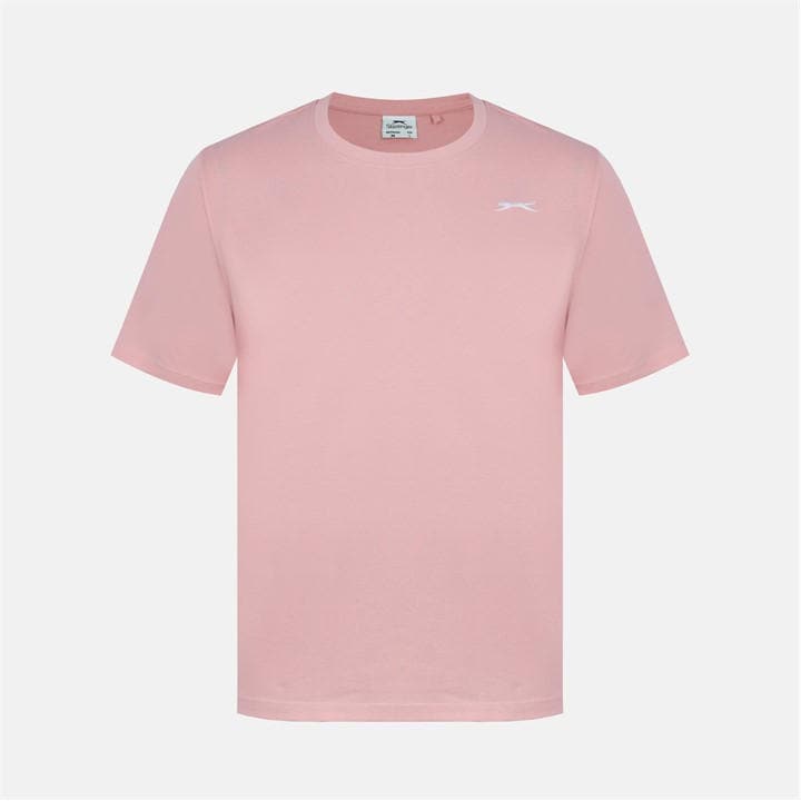 Slazenger Men' Pink Plain T-Shirt in Size S, Sports Direct