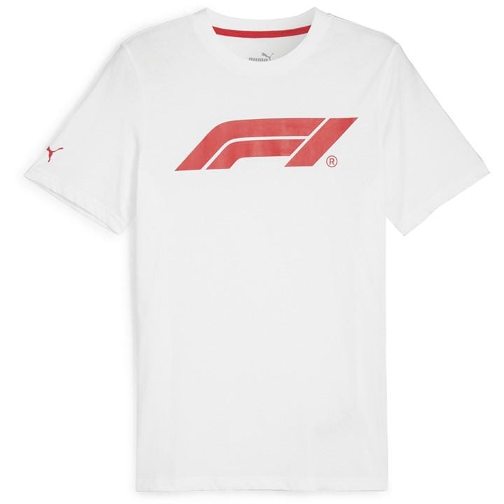 Puma Men's White Ess Logo Regular Fit T-Shirt in Size 2XL, Sports Direct