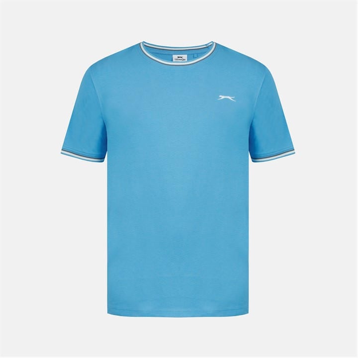 Slazenger Men's Blue Tipped T-Shirt in Size 3XL, Sports Direct