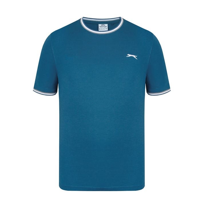 Slazenger Men's Blue Tipped T-Shirt in Size 4XL, Sports Direct
