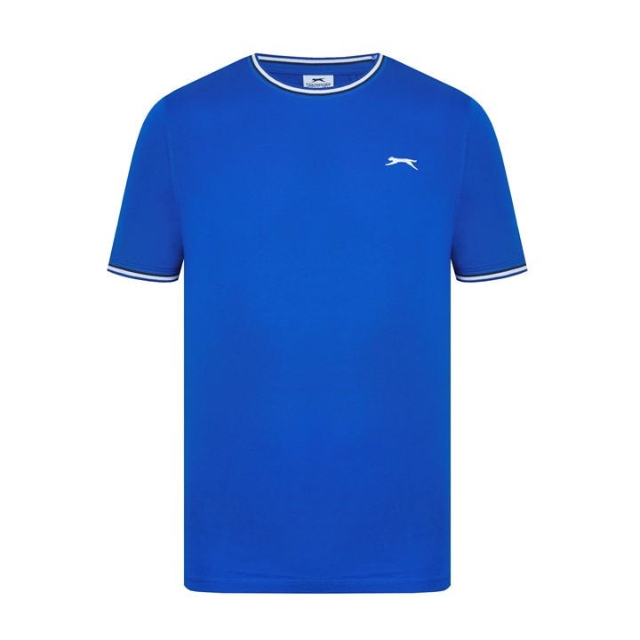 Slazenger Men's Blue Tipped T-Shirt in Size 4XL, Sports Direct