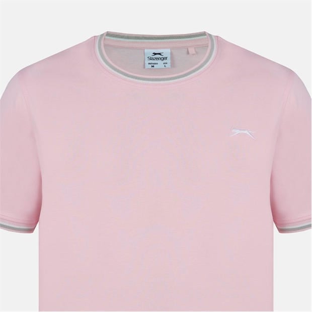 Orange - Slazenger - Slazenger Tipped T-Shirt Mens