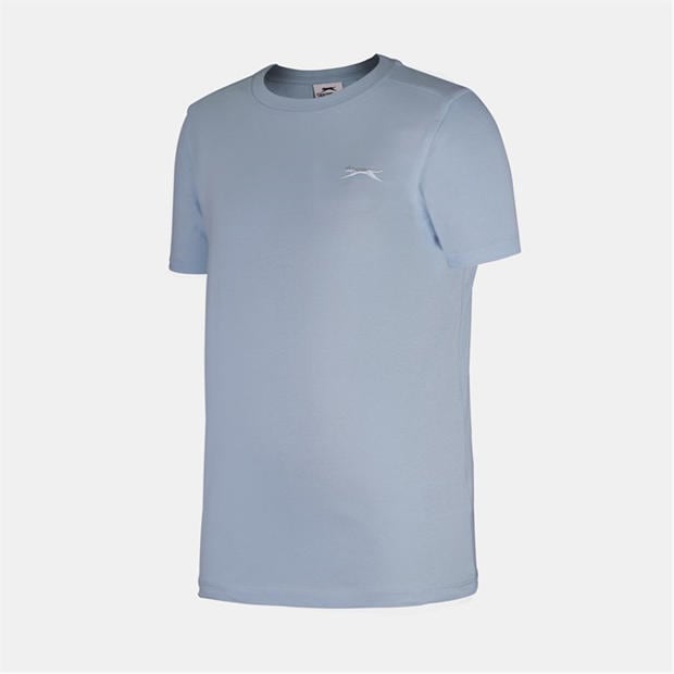 Powder Blue - Slazenger - Junior Boys Plain Tee shirt