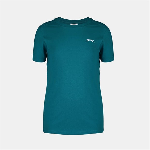 Teal - Slazenger - Junior Boys Plain Tee shirt