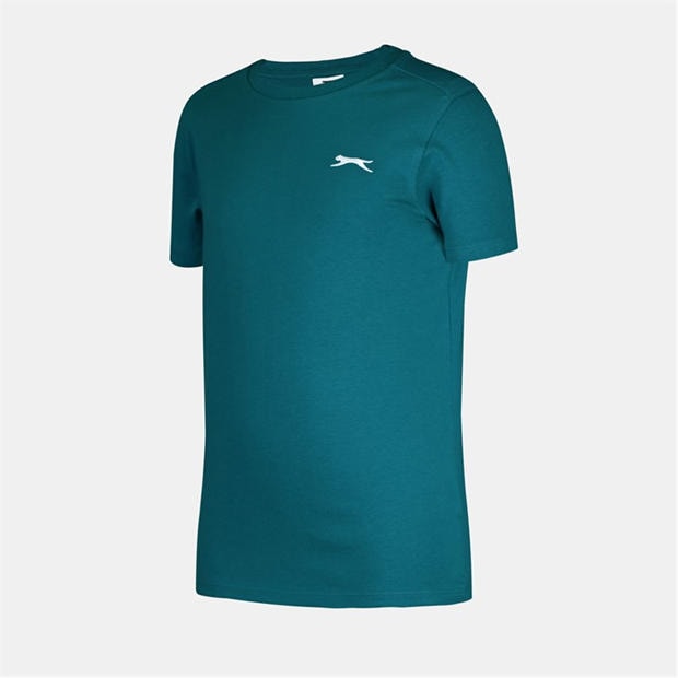 Teal - Slazenger - Junior Boys Plain Tee shirt