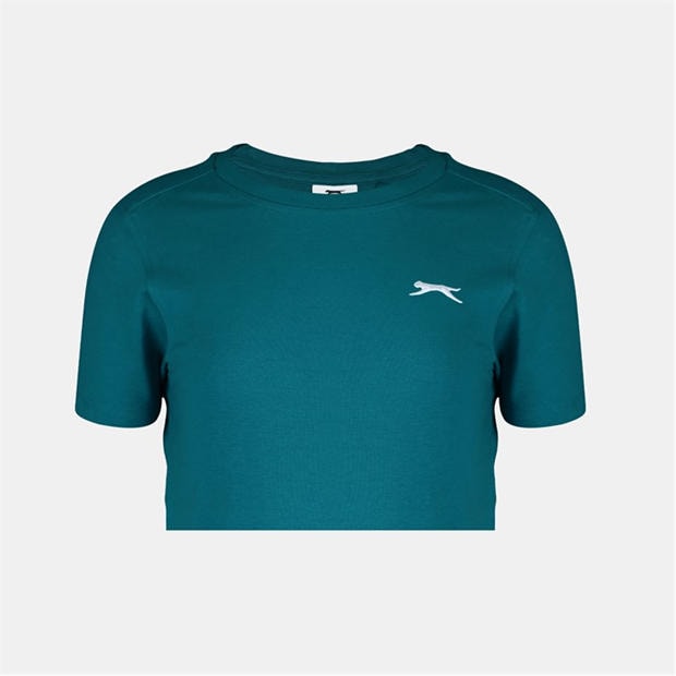 Teal - Slazenger - Junior Boys Plain Tee shirt